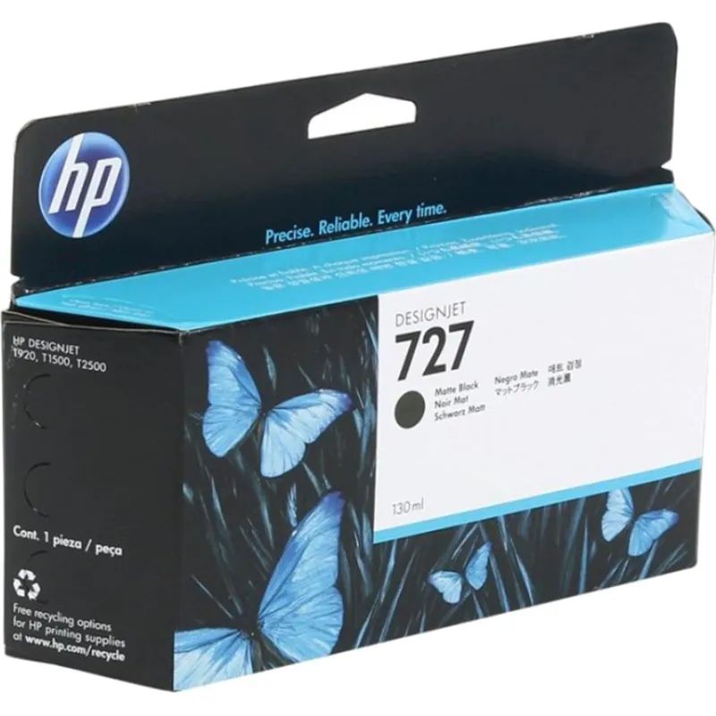 Картридж струйный HP 727 B3P22A мат. чер. для Т920/Т1500