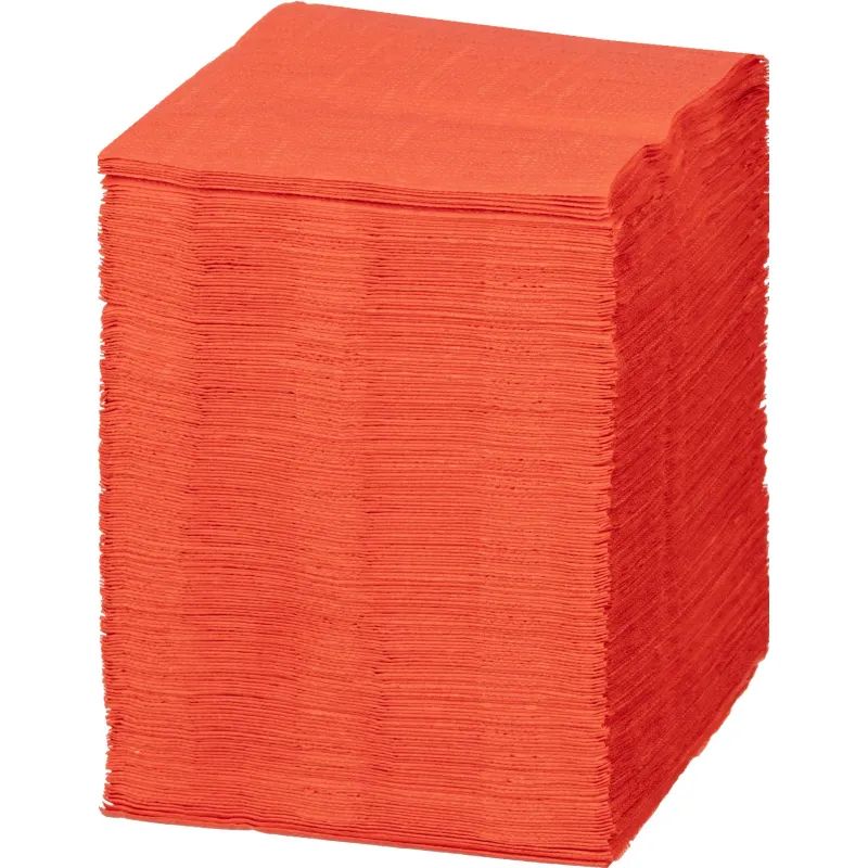 Салфетки бумажные Luscan Profi Pack 1сл24х24 красные400шт/уп