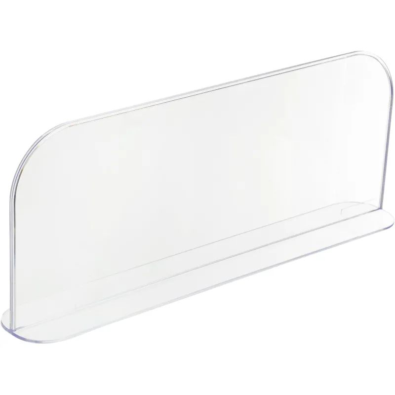 Разделитель пластик. Выс. 150 мм на Т-основ.DIVT-150, длина 380мм 20 шт/кор