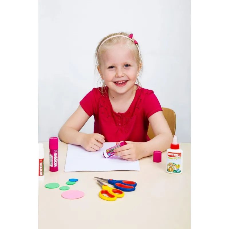 Клей-карандаш  15г KORES Chameleon (исчезающий цвет) &#039;16502