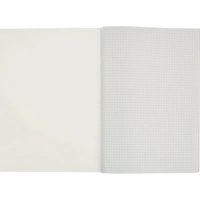 Тетрадь общая А4,96л,кл,скоб,блок-офсет-2 Attache Сфера син/зелен/жел васс