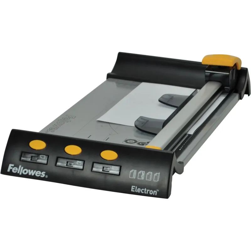 Резак для бумаги Fellowes Electron A4, 320мм, 10л, 4резки, роликовый