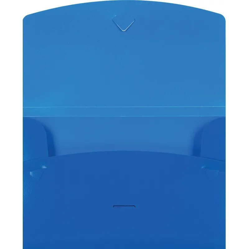 Папка на резинках короб Attache  А5 на клапане, синяя