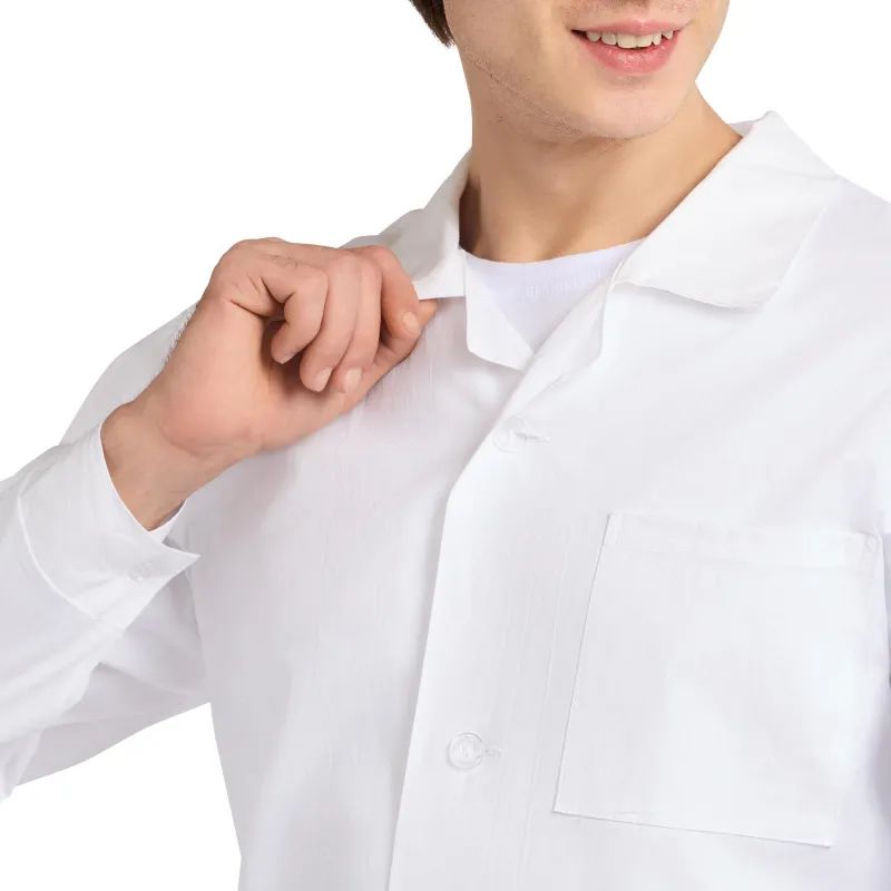 Халат мужской у02-ХЛ белый (р.52-54) 170-176