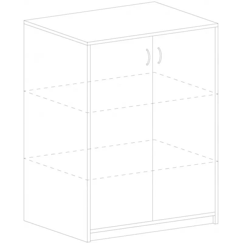 Шкаф SL Imago   средний закр. СТ-2.3 орех (СТ-2,Д-2Пр,Д-2Л)