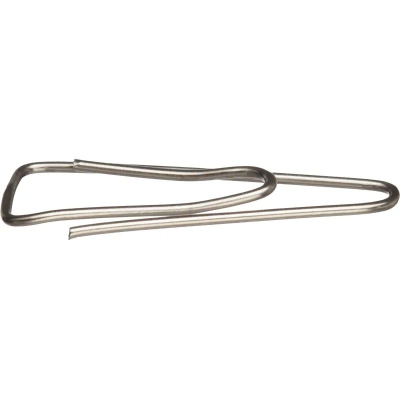 Скрепки Attache с отгибом,никелированные,треугольн,25 мм,негофрир,100 шт/уп