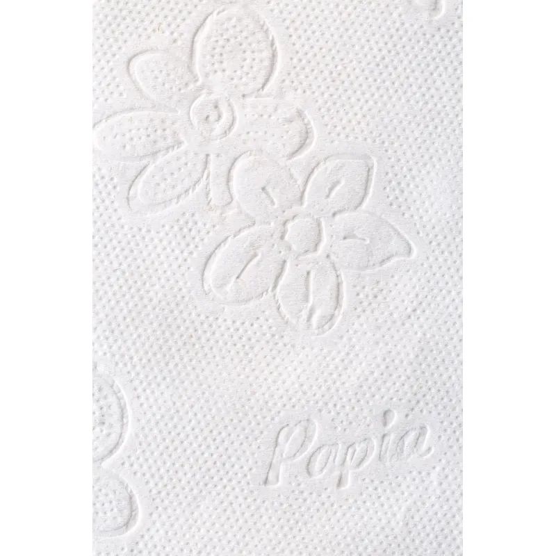 Бумага туалетная Papia Белая 3сл бел 100%цел втул 16,8м 140л 8рул/уп