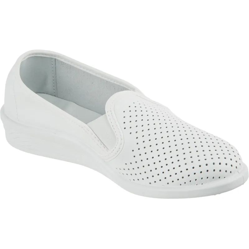 Туфли Таня жен.нат.кожа белые(р.39)(255) (55-01/55110108)