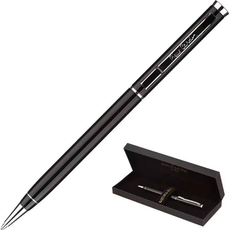 Ручка шариковая  Pierre Cardin GAMME PC0892BP, пов. мех, латунь+алюм
