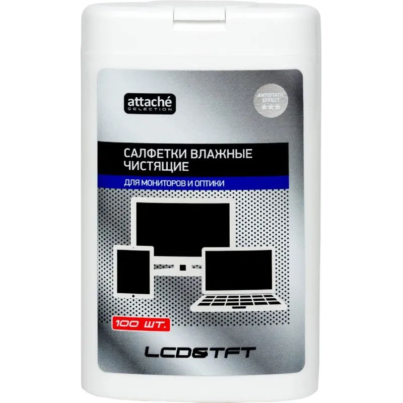 Салфетки д/экранов Luscan, малая туба, 100 шт, 90х115