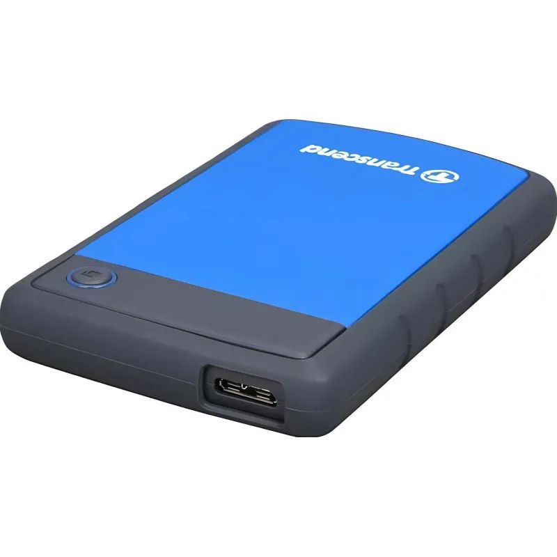 Портативный HDD Transcend StoreJet 25H3 1Tb 2.5, USB 3.0, син, TS1TSJ25H3B