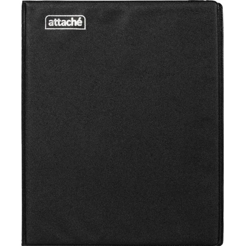 Тетрадь со сменным блоком Attache,80л,клет,А5,обл.ПВХ