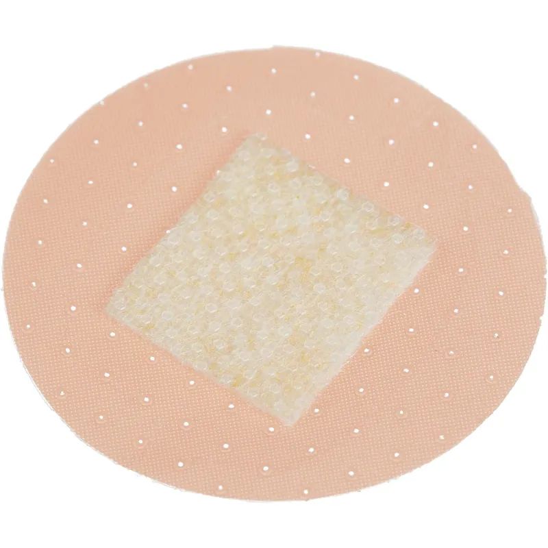 Лейкопластырь бакт. 2,2см круг полимер. телес.1000шт/упLEIKO