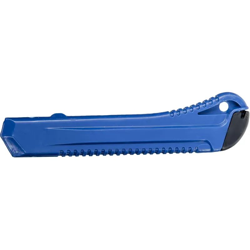 Нож канцелярский 18 мм Attache Economy  с фиксатором, полибег, цв.вассорт.