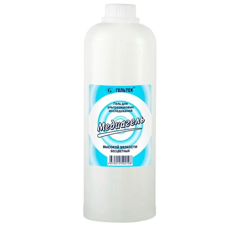 Гель для УЗИ МЕДИАГЕЛЬ 1кг/бут. высокой вязкости (б/цв.)