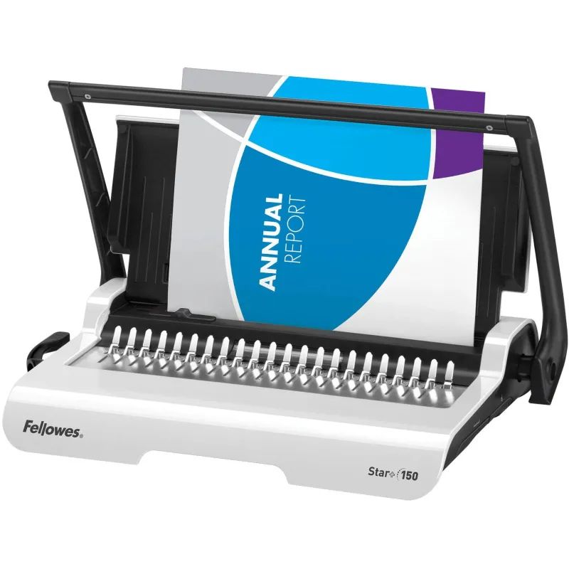 Брошюровщик Fellowes Star+, А4, 15л./150л., пл.пруж.