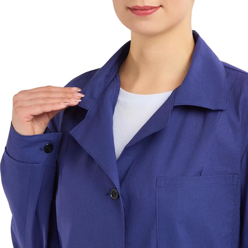 Халат женский у02-ХЛ синий (р.60-62) 158-164