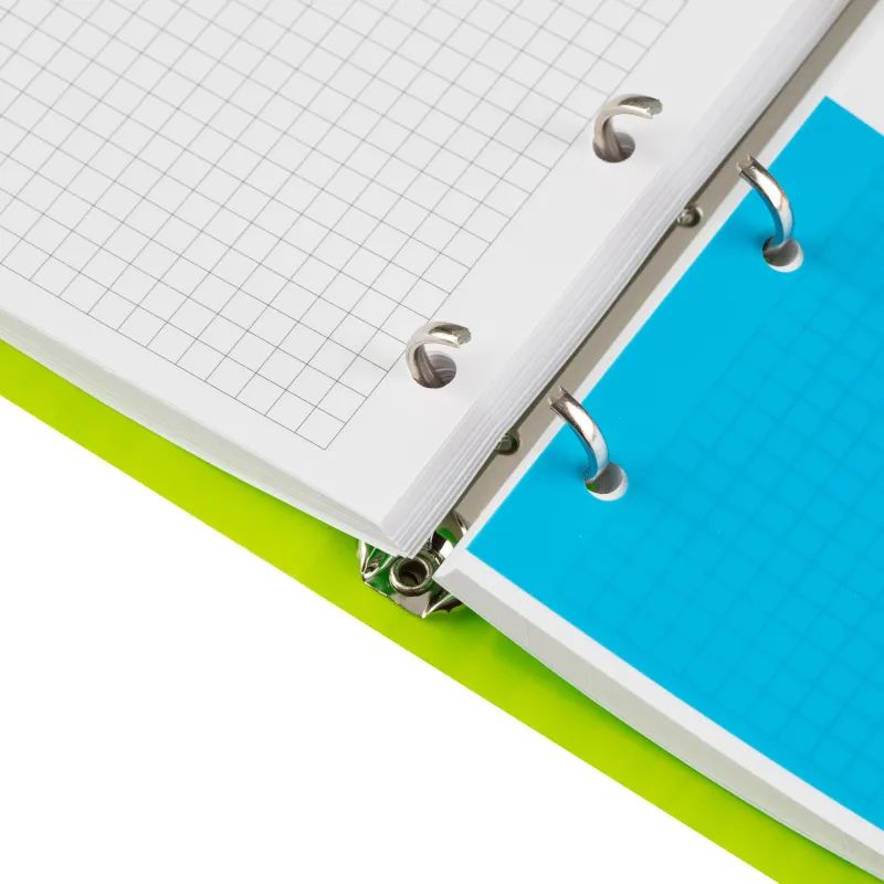 Бизнес-тетрадь А5,120 л,пласт обл,на рез,с разд, ATTACHE FANTASY,салат