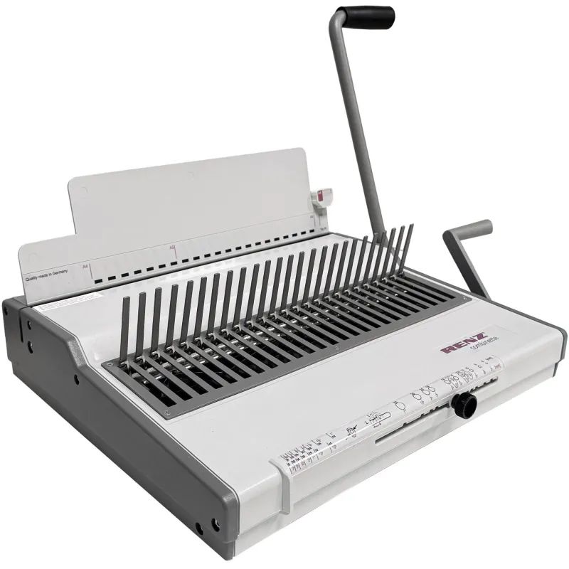 Брошюровщик Renz Combinette, А4, 25л./500л., пл.пруж.