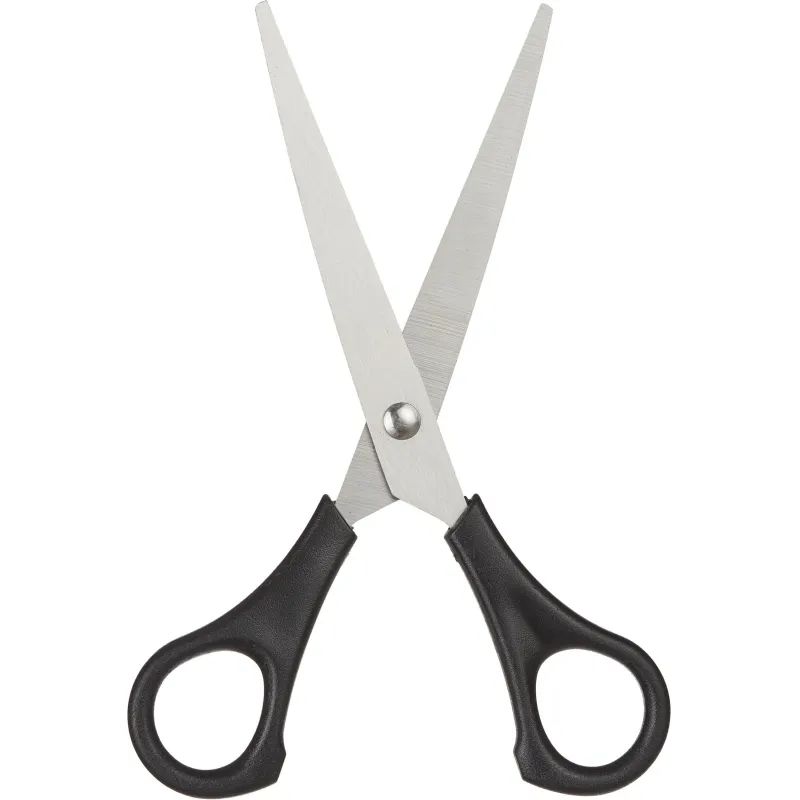 Ножницы Attache Economy 160 мм с пластик симметричными ручками,черный