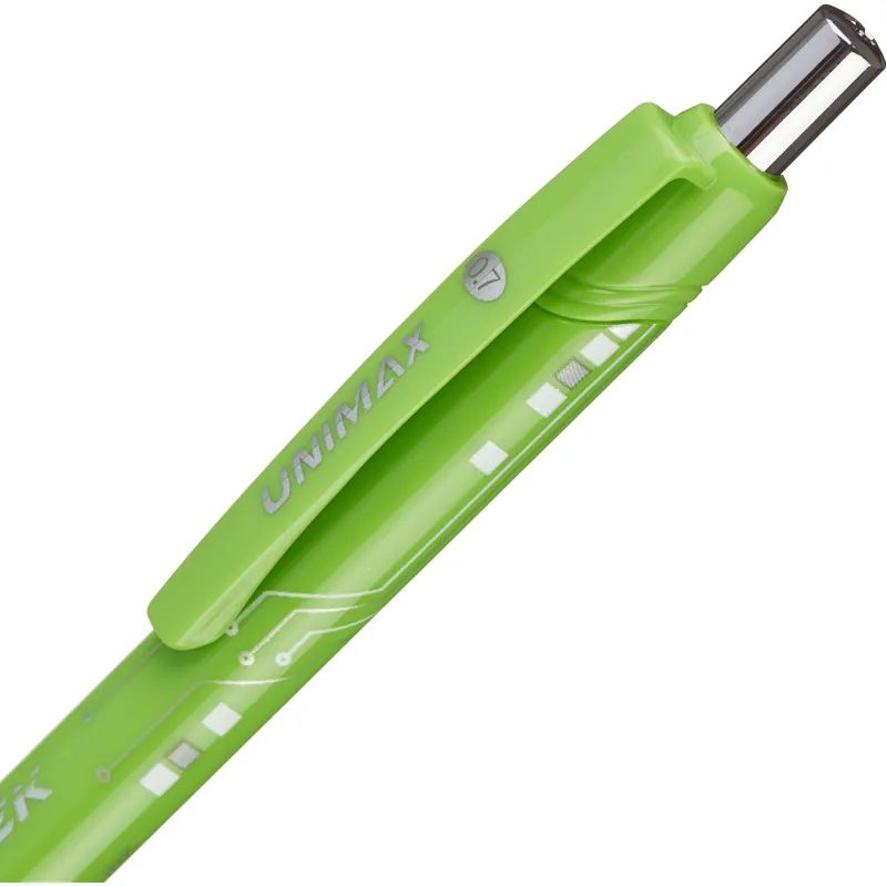 Ручка шариковая автомат. Unomax/Unimax TOPTEK Fashion 0,5,син,мас,ман