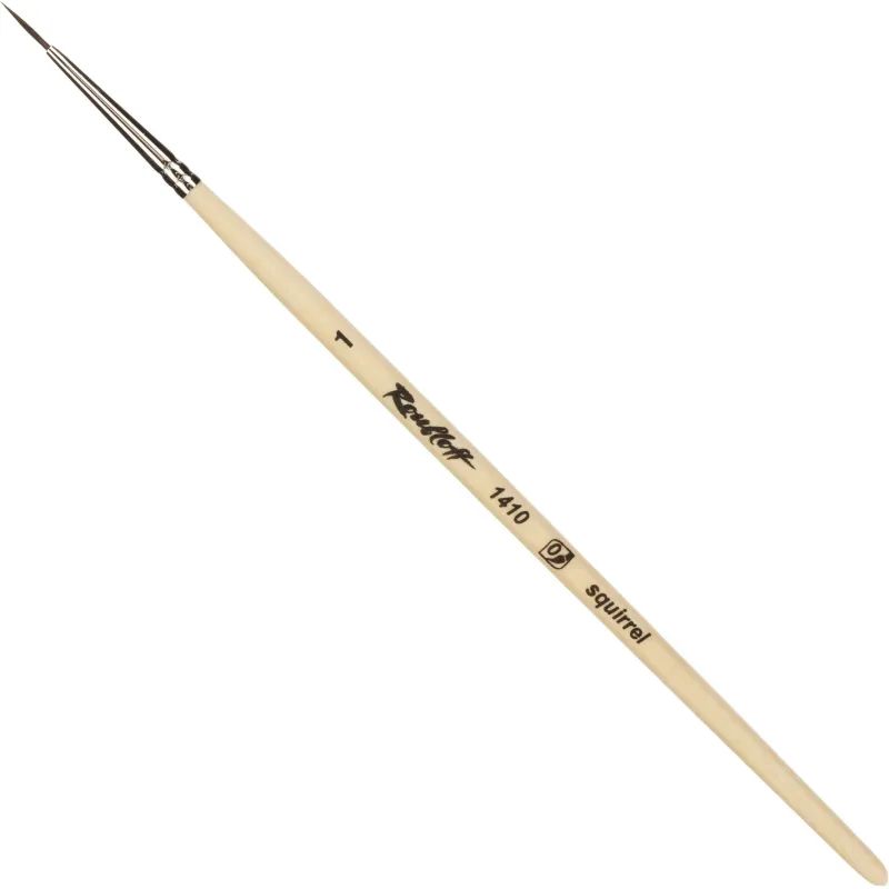 Кисть художеств. Roubloff белка,мягкая,круглая, №1,корот.ручка, ЖБ1-01,00Б