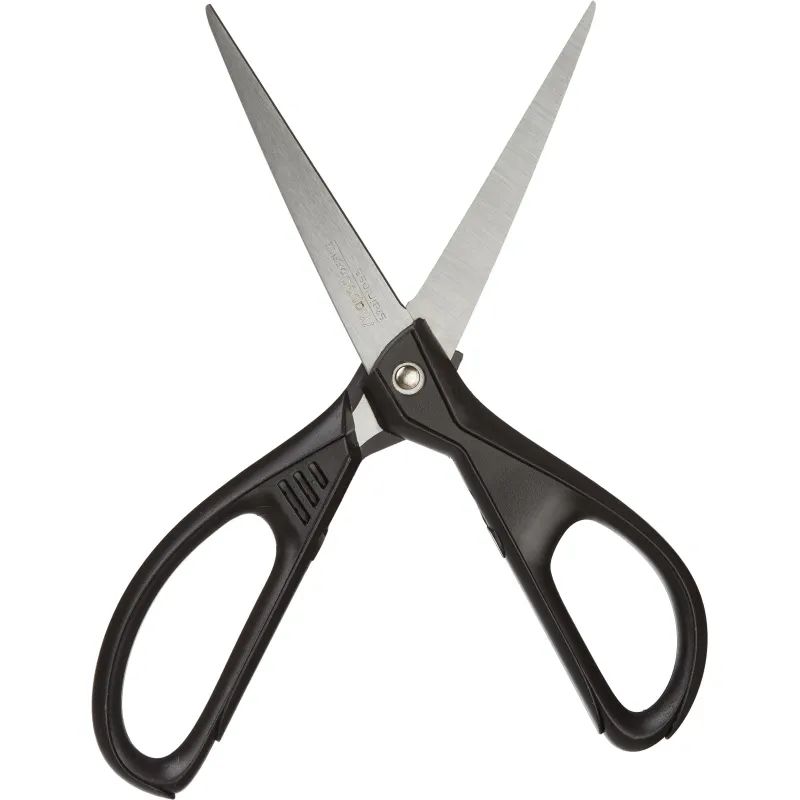 Ножницы Maped ESSENTIALS GREEN, 210мм,пластик.эллиптич. ручки,черный,468110