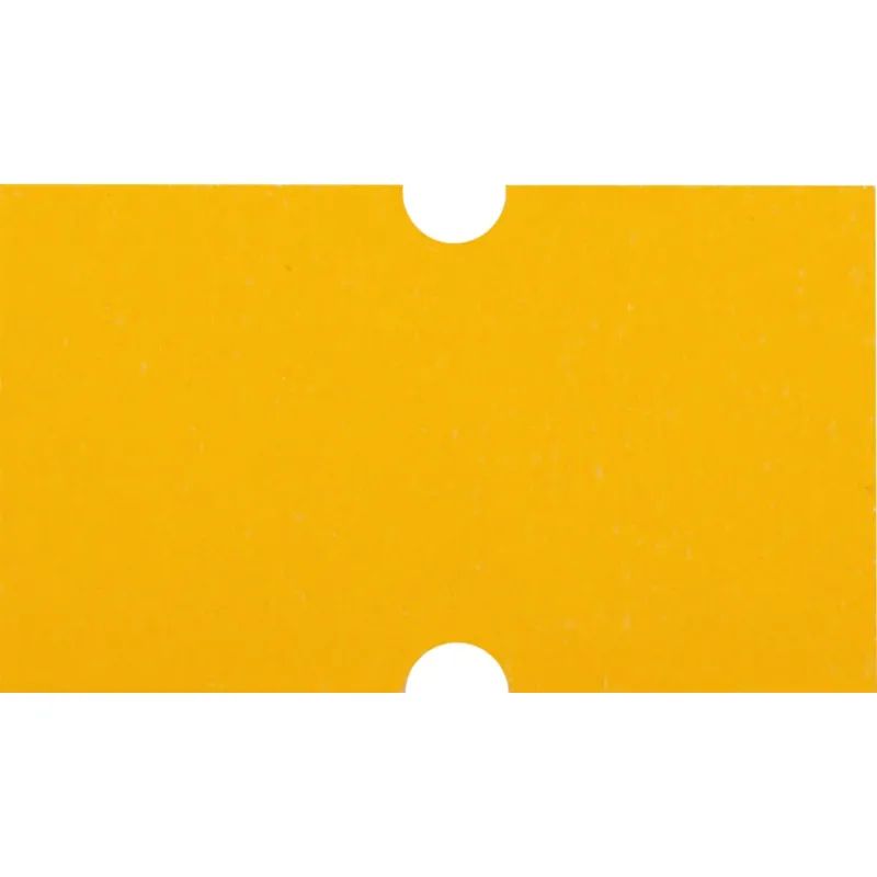 Этикет-лента 21,5х12 оранж прям 1000шт/рул 10рул/уп