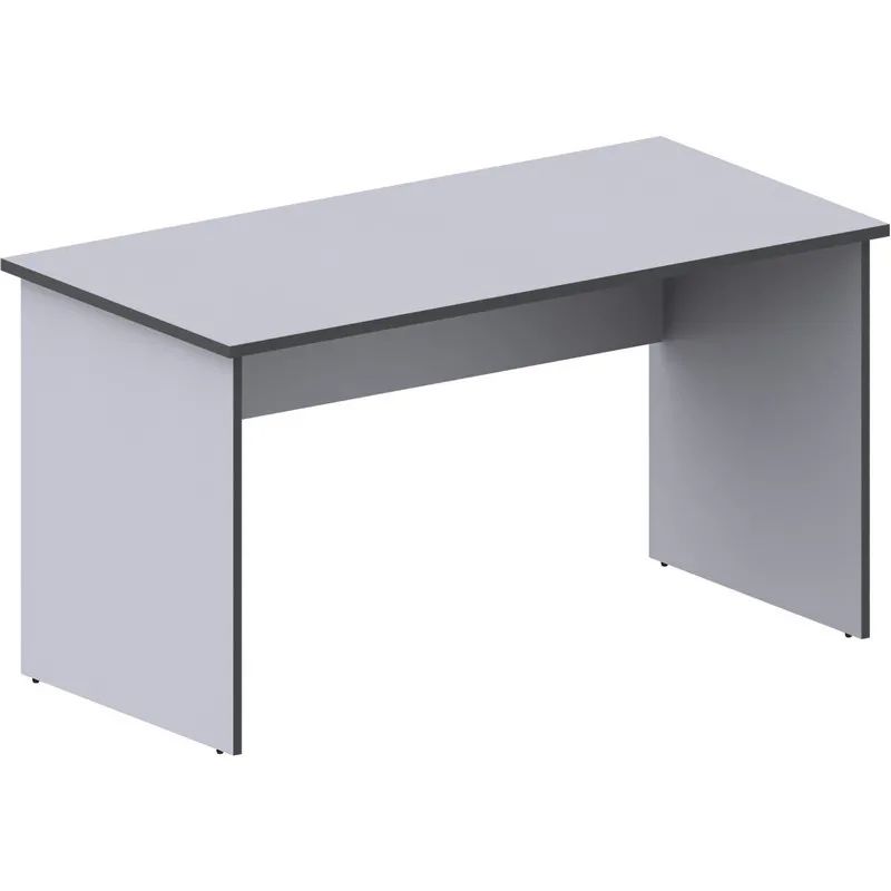 Стол MS_Агат прямой АСС-3 серый