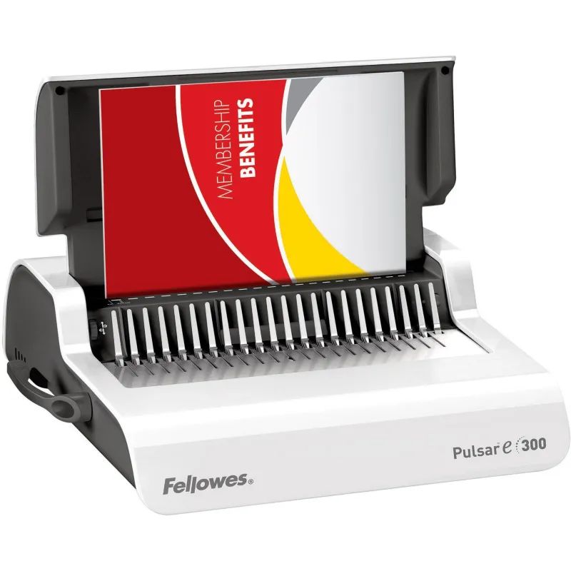 Брошюровщик Fellowes Pulsar-E, до300мм, А4 до15л./ до300л.,электр,пл.пруж