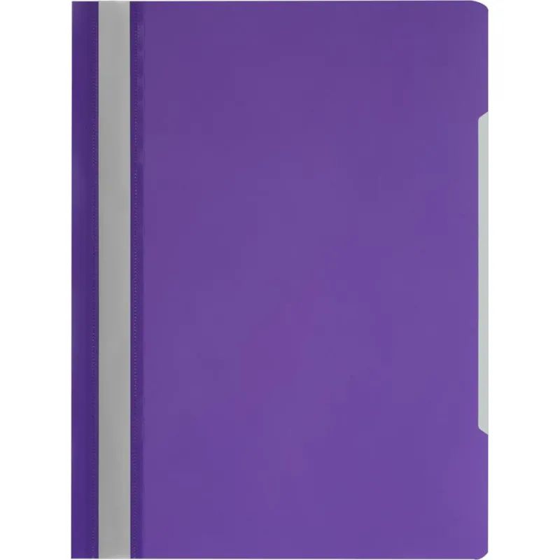Скоросшиватель пластиковый A4 Attache Economy 100/120, фиолетовый, 10шт/уп