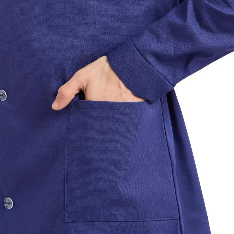 Халат мужской у02-ХЛ синий (р.48-50) 182-188