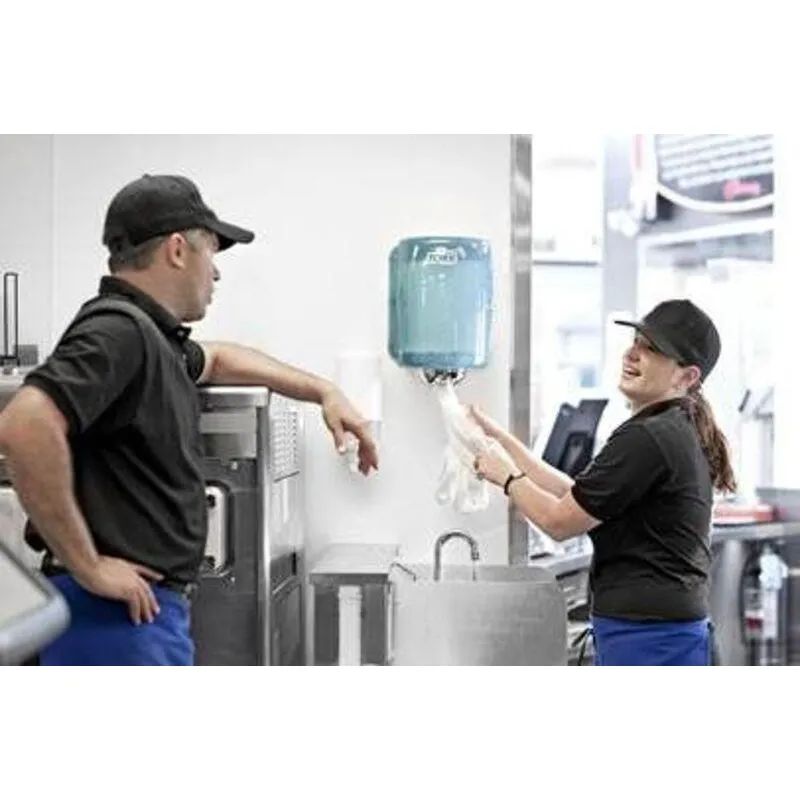 Бумага протирочная Торк M2 1 сл. ЦВ 6рул/кор,базовая,белая 120166