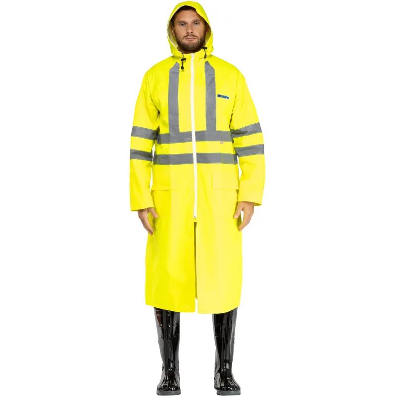 Плащ влагозащитный сигнальный ПВХ Ext-V лим СОП 60-62/170-176