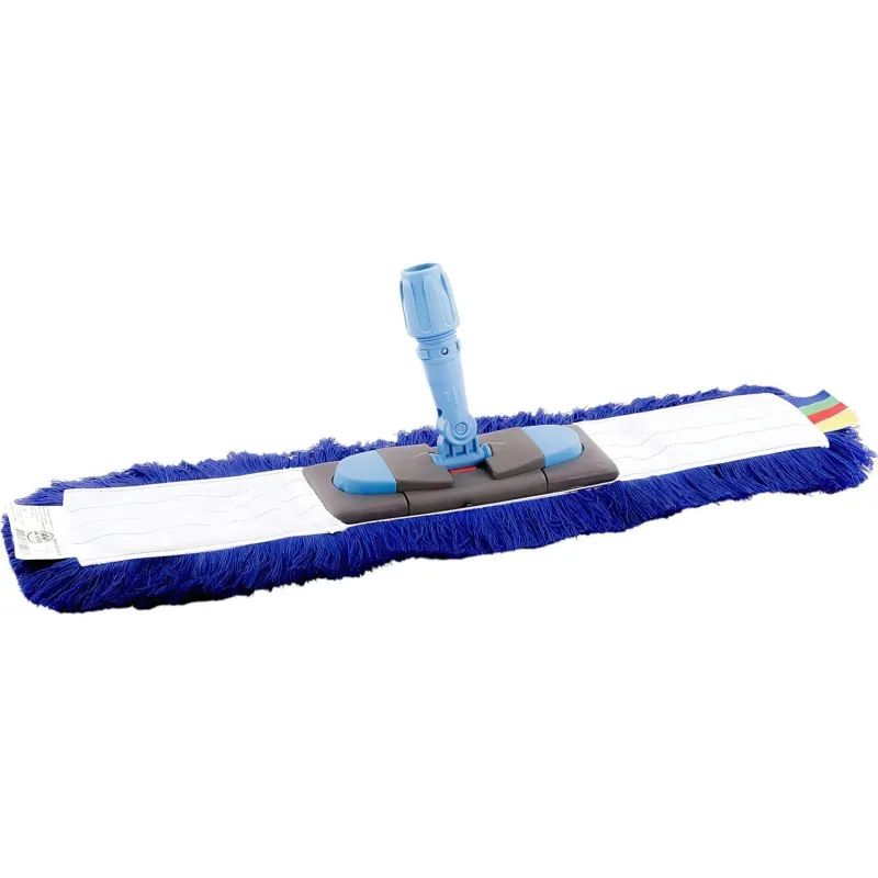 Держатель МОПа рамочный 80х10см 2 педали т.серый/синий CD188