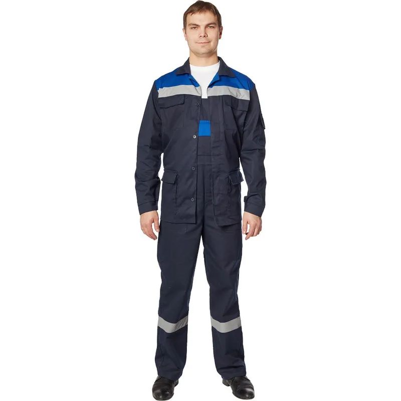 Костюм рабочий летний муж л05-КПК син/вас (р.44-46) 182-188 (Арсенал-СП)