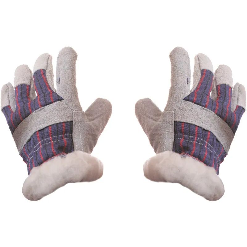 Перчатки защитные спилковые комбинированные утепленные