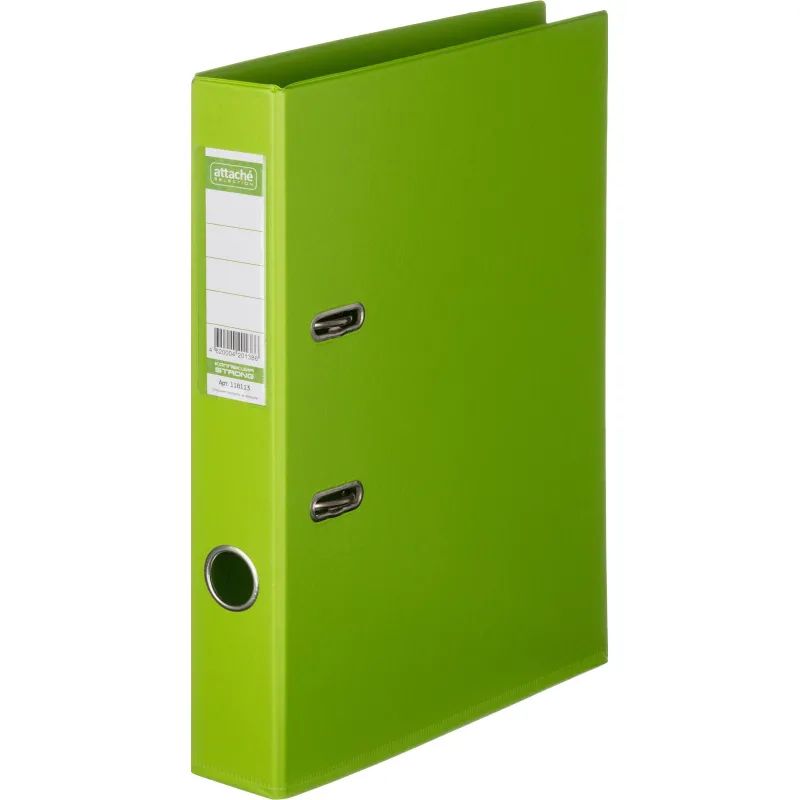 Папка-регистратор Strong Line  50мм, лайм, ПБП2, карм.кор