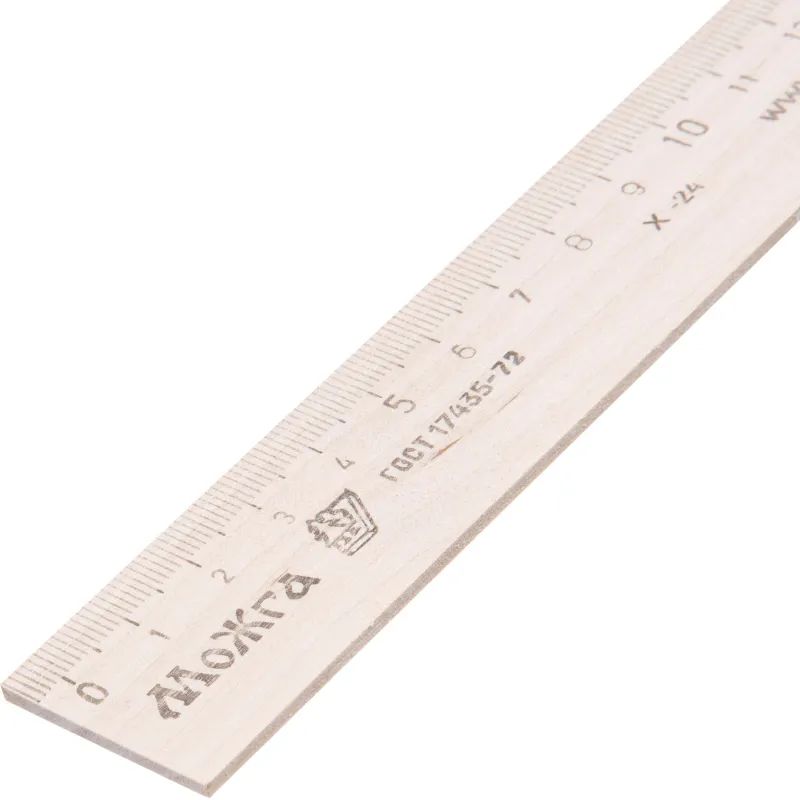 Линейка деревянная 50см,ЛП-500,С-209