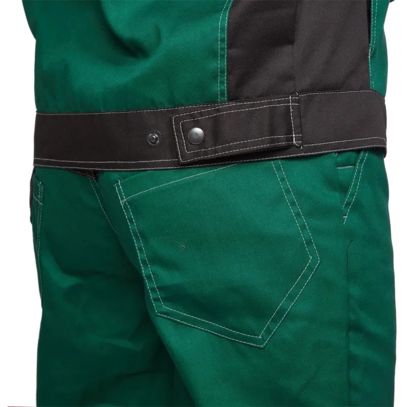 Костюм летний муж л21-КПК зел/чер (р.52-54) 170-176 (серия Л)