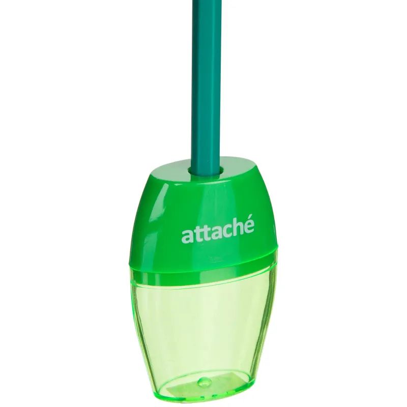 Точилка APS105, на 1 отв., с конт., цвета в ассорт.