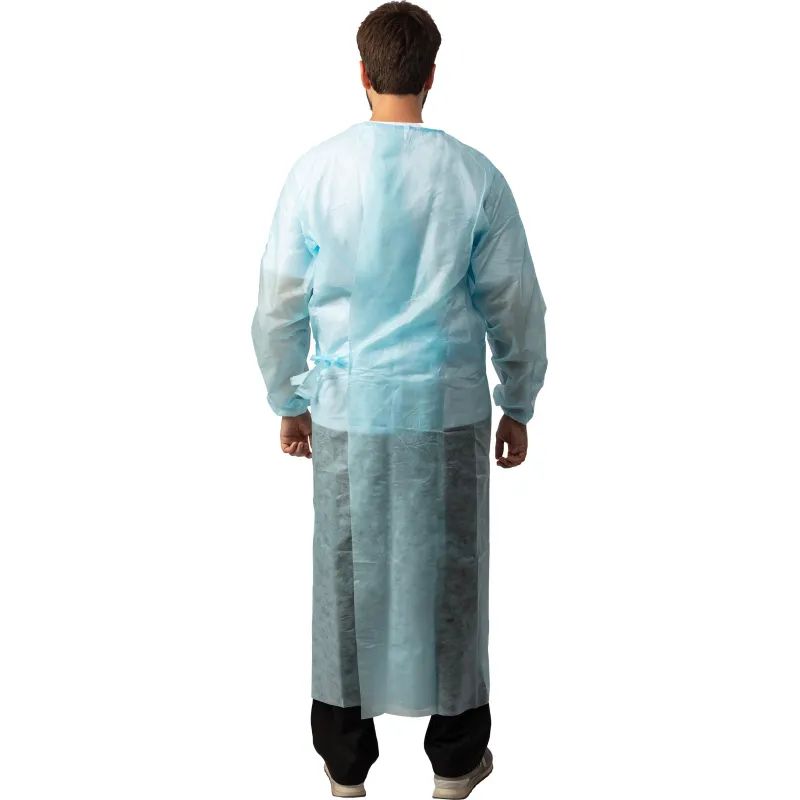 Халат хирург. стер.,рук.резинка,140см,  пл.42 р.XL(52-54) Инмедиз