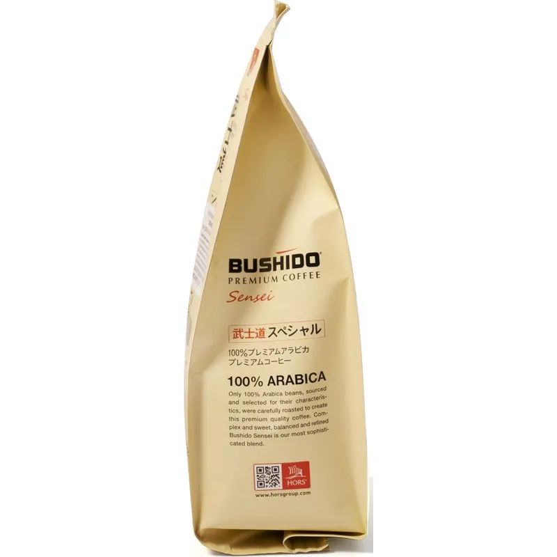 Кофе Bushido Sensei в зернах, 227г