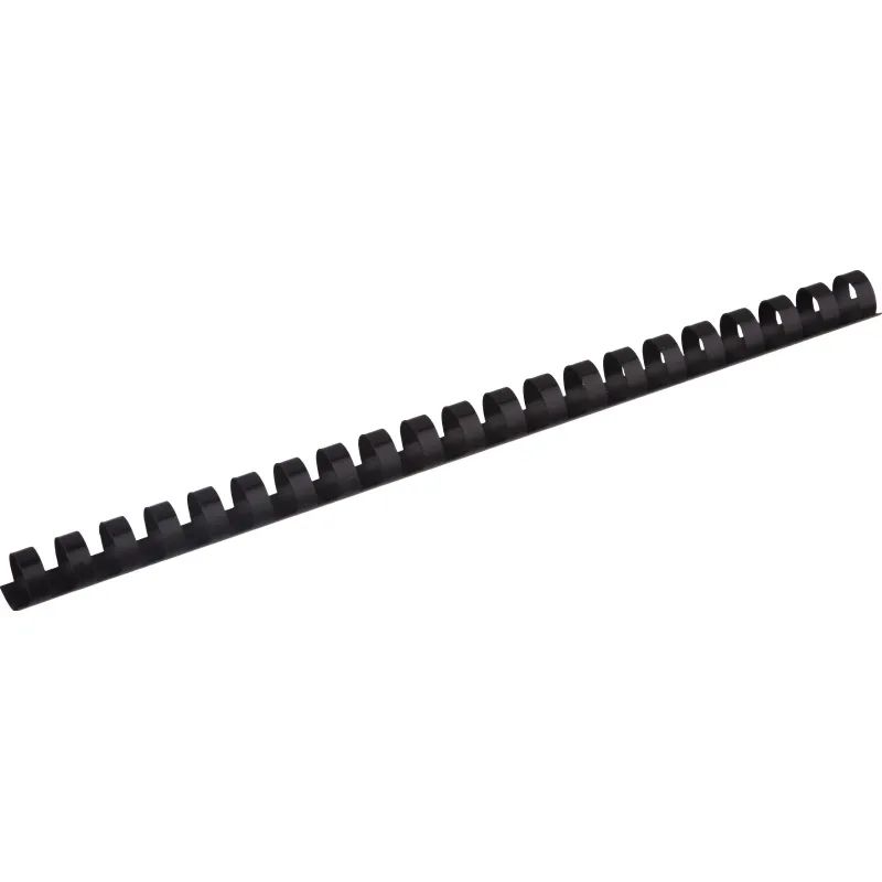 Пружины для переплета пластиковые Promega office 16мм черные 100шт/уп.