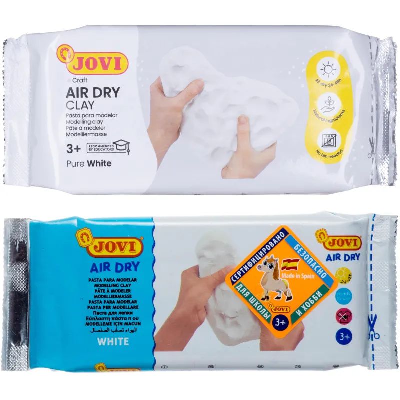Паста для моделирования отвердевающая 250гр., JOVI, белая, 83