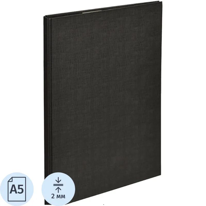 Папка-планшет д/бумаг Attache A4 черный с верхней створкой