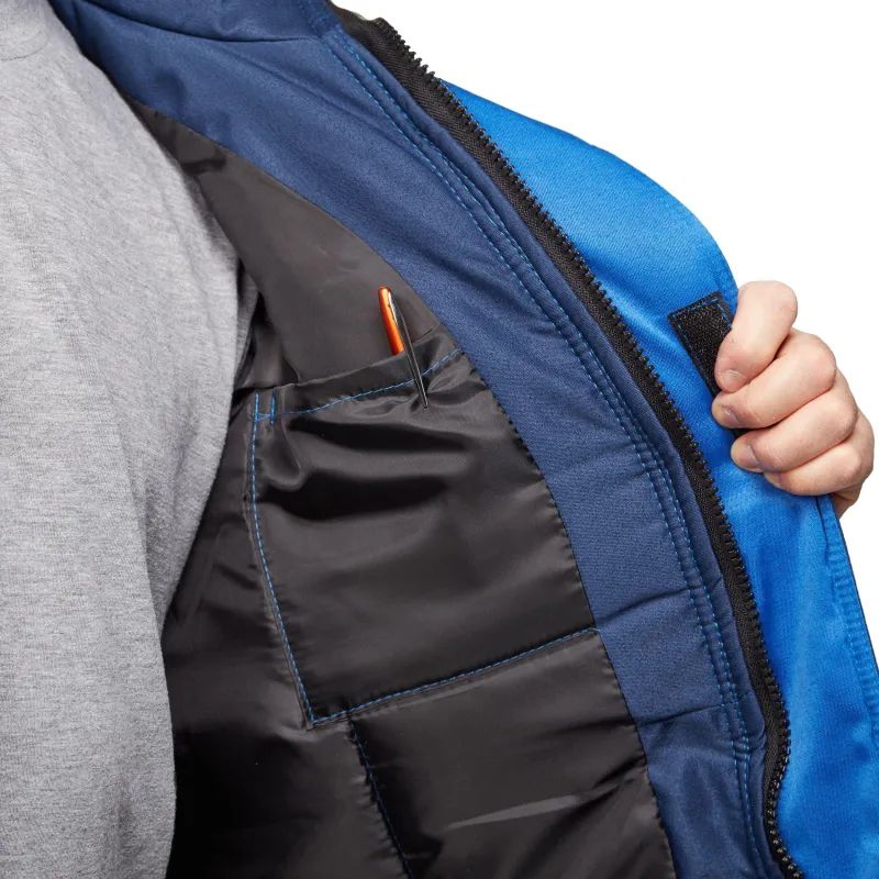 Куртка рабочая зимняя муж з08-КУ,цв. син/вас (р.48-50) 182-188