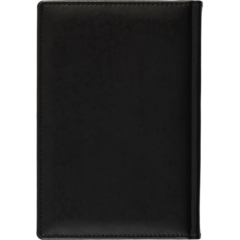 Ежедневник недатированный черный,А5,148х218мм,176л,ATTACHE ВИВА