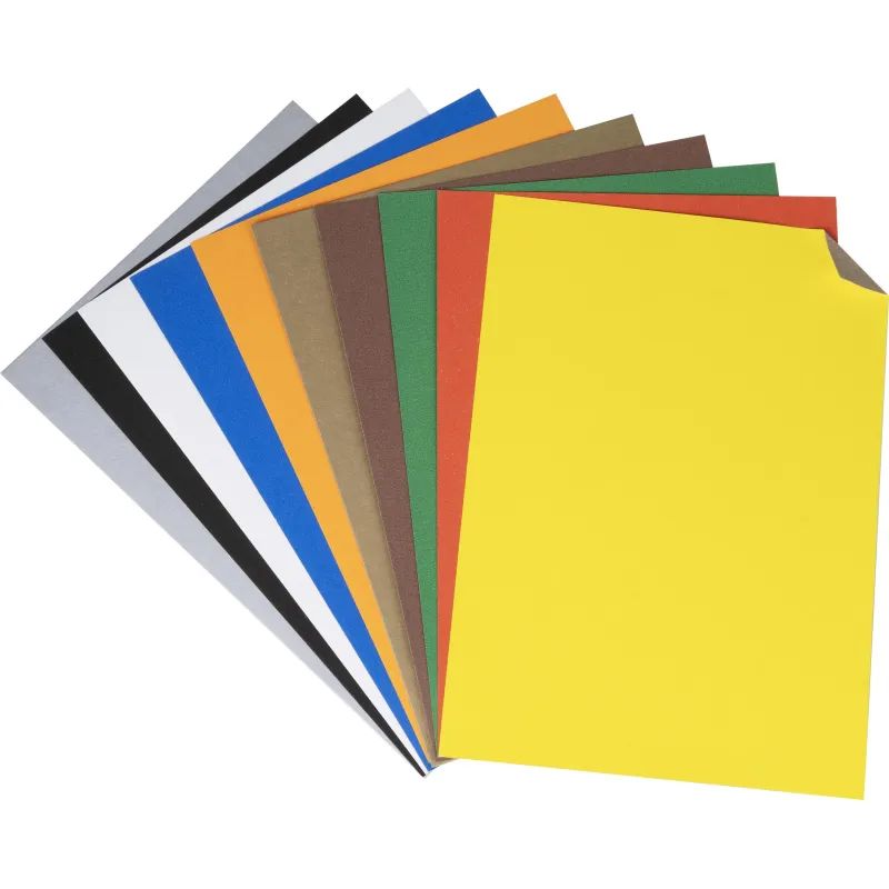 Картон цветной 10л, 10цв, А4, Живая природа, немелованный