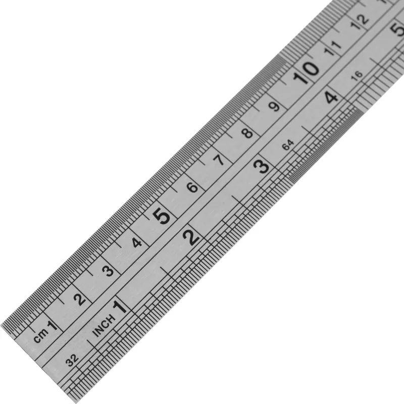 Линейка металлическая 30см Attache  (12х1 )